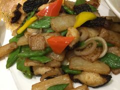 蜜豆羊肚菌-汤记传菜(秀浦路店)