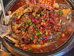 -探鱼·鲜青椒爽麻烤鱼(银泰城店)