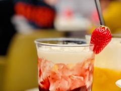 草莓酱珍珠奶茶-港丽餐厅(高德置地店)