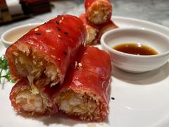 红米脆皮鲜虾肠-蝴蝶里·粤菜·点心(滨江龙湖店)