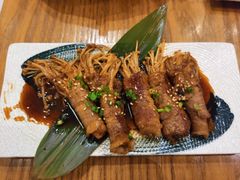 牛肉金针菇卷-林妈妈村·日式料理(宝山龙湖天街店)