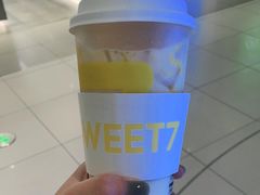 芒果白桃乌龙奶茶-7分甜(上海新天地广场店)