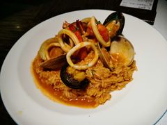 虾汤海鲜烩饭-港丽餐厅