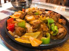 铁板牛肉-语言大学-清真食堂