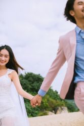 俏皮可爱-巴黎婚纱摄影工作室