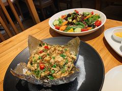 火焰豆腐包-朵朵开素食餐厅(后宰门街店)