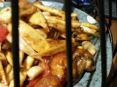-东来菜馆•手抓海鲜家常菜•海鲜锅贴(鸽子窝店)
