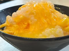 原创杨枝甘露绵绵冰-鞠婆婆•绵绵冰•凉糕•手工冰粉(苏稽一店)