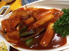 韩式炒年糕-唯成•韩国炭火烤肉 유성고기