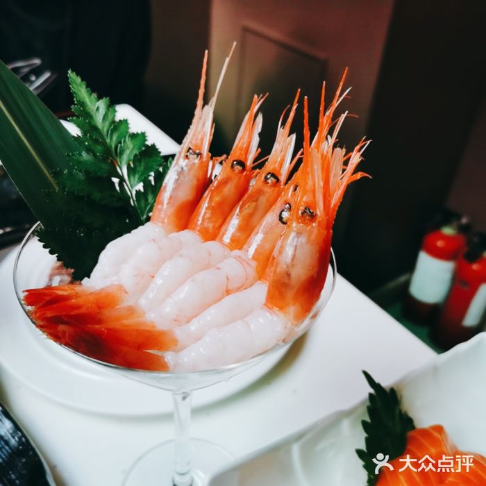 末那寿司(玫瑰坊店)甜虾刺身图片