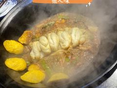 贴饼子-山里屯铁锅炖(哈尔滨中央大街店)