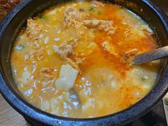 海鲜豆腐汤-包装马车·韩国料理·포장마차