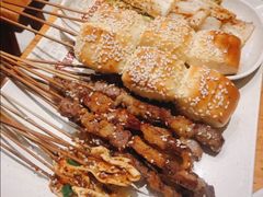 烤羔羊肉串-木屋烧烤(坂田天安云谷店)