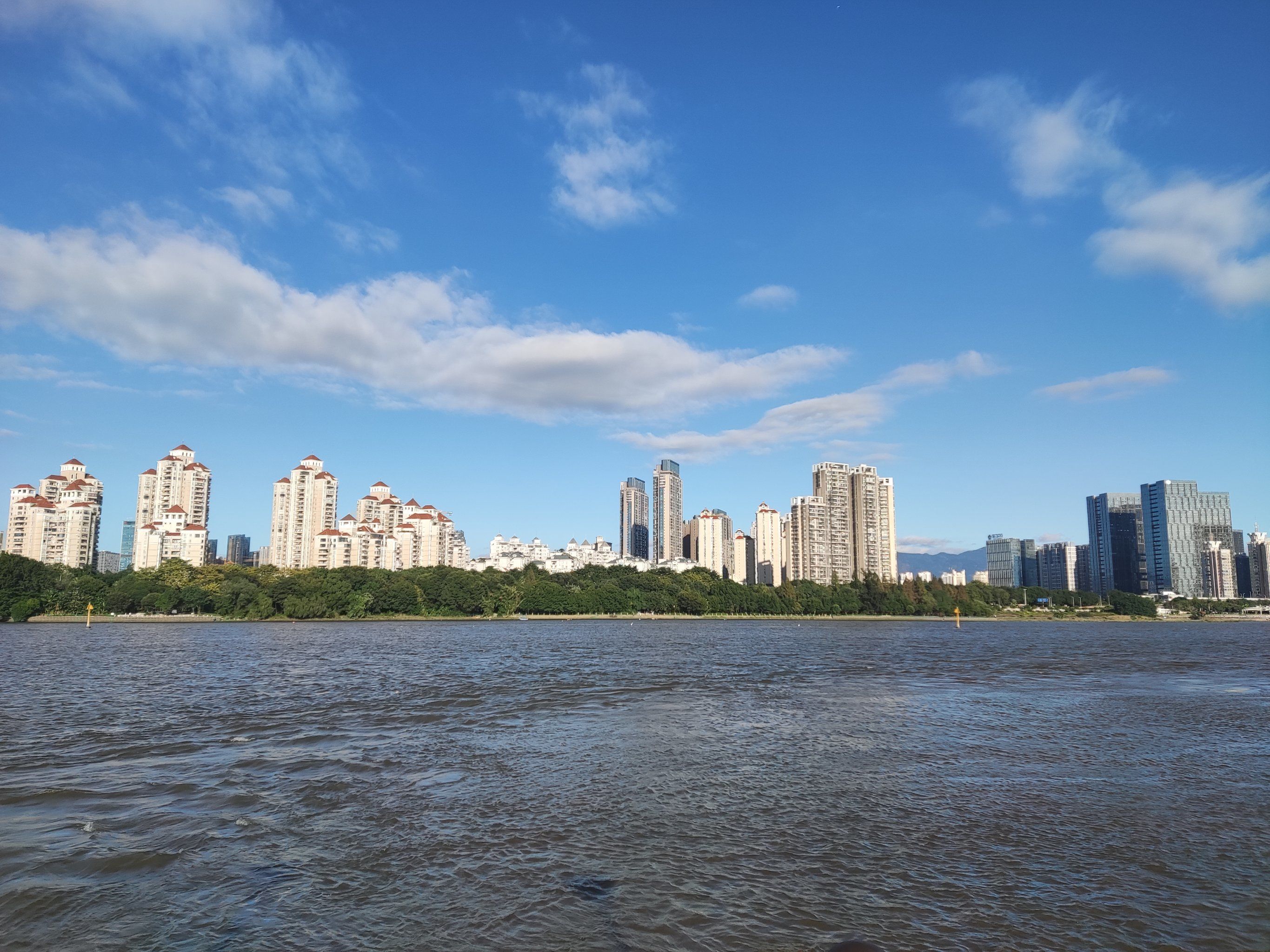 0元玩转这座城 在江滨公园看闽江,视野