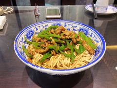 青椒肉丝干拌面-九炉分座(个园店)