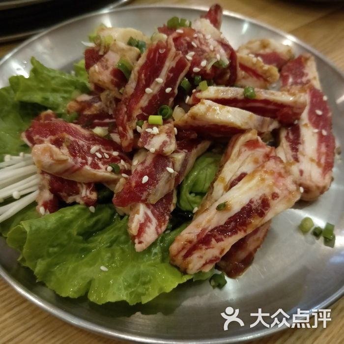 调味牛排肉