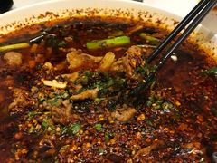 香辣水煮牛肉-眉州东坡(春秀路店)