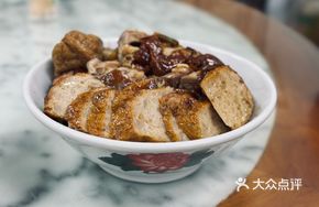 Roast Duck and Braised Intestine Combo Rice