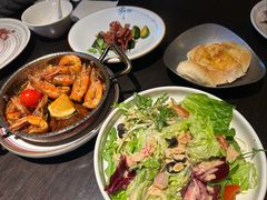 主厨牛油果花园沙拉-庐灶江南·江南菜·四合院Bistro(东直门·华侨夜泊君亭店)