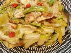 干锅手撕牛心菜-运·中餐厅(成都华尔道夫酒店)