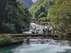 -小七孔景区-六十八级跌水瀑布