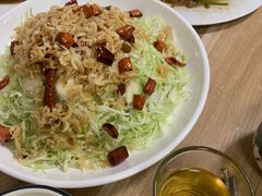 虾皮炝头菜-禄源饭店