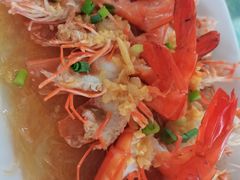 蒜蓉粉丝蒸虾-七鲜渔港美食餐厅(巽寮湾海景店)