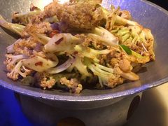 香锅花菜-绿茶餐厅(光谷世界城步行街店)
