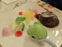 熔岩巧克力蛋糕-花·fleur古董西餐厅(西城夜未央店)