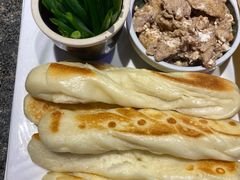 虾酱卷子-渔民船说·北塘海鲜·天津菜·海肠捞饭(北塘古镇店)