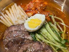 荞麦冷面-明洞阿姨·韩式酱蟹烤肉·创意料理(三元桥店)