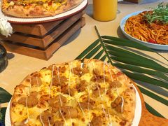 劲爆鸡米花比萨-必胜客(华都店)