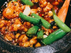 石锅杭椒牛蛙-桂满陇-西湖船宴(西单大悦城店)