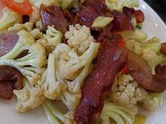 台山菜花炒腊味-祈胜邨•顺德鱼生•顺德菜(容桂店)