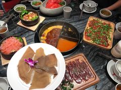 -热火朝天鲜切牛肉火锅(南强街巷店)