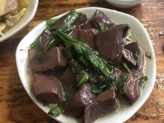韭菜炒猪血-陈记汤饭(水巷口店)