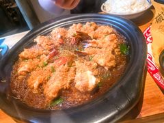 砂锅蒜蓉生焗大虾-破三川·新川菜(静安大融城店)