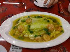 鲜虾扒白菜-玉华台饭庄(裕中西里小区店)