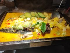 -探鱼·鲜青椒爽麻烤鱼(广州南沙万达广场店)