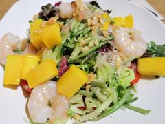 鲜柚芒果沙拉佐冰花酸梅酱-HELLO 27 意面·沙拉·帕尼尼