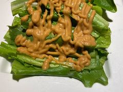 麻酱油麦菜-绿茶餐厅(西单老佛爷店)