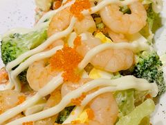 虾仁鸡蛋西兰花沙拉-Let's Taipei 非常烘焙(太古里店)