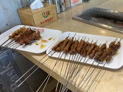 小羊肉串-福茗春薪禾记海鲜烧烤(八一路店)