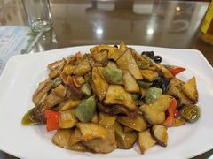 腊八蒜杏鲍菇-京天红酒家(虎坊路店)