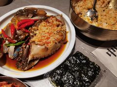 -草家酱蟹炭火烤肉店(珲春南路一店)
