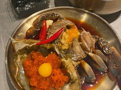 -草家酱蟹炭火烤肉店(珲春南路一店)