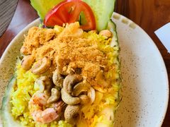 菠萝海鲜炒饭-mango tree芒果树泰国餐厅(青岛万象城店)