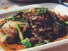 蒜苗回锅肉-周血旺老店