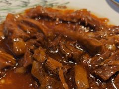 扒牛肉条-天津乾毓德饭庄·清真传统炒菜·海鲜烧烤(咸阳路店)