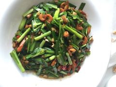 韭菜炒河虾-巴陵全鱼席(湖南老字号汴河街店 )